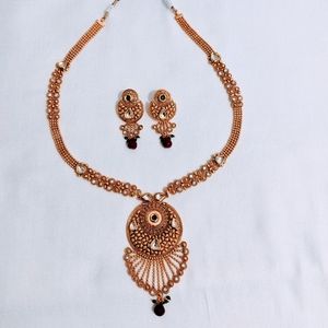 Gold Raani Haar Jewelry Set